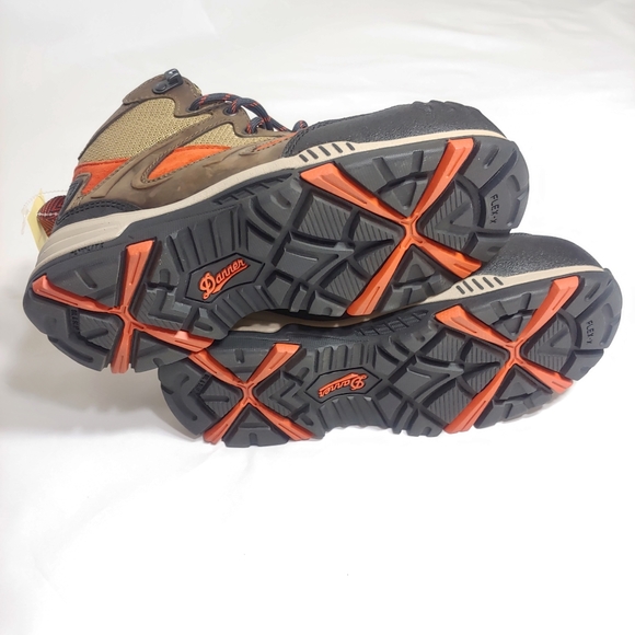 Danner Springfield Women Boots NMT Safety Toe brown bronze Sz 7.5 New - Picture 6 of 7